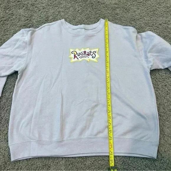 Women’s Nickelodeon Rugrats Pullover Sweatshirt Size XL light Purple - Picture 5 of 6